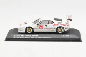 430812525 BMW M1 IMSA Red Lobster n25 Cowart Miller Winner LA Times GP 1981 Mini - Foto 1 di 4