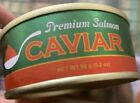 Premium Salmon Caviar Best Quality Salmon Red Caviar - 90gr /3.2oz Easy-Open Can
