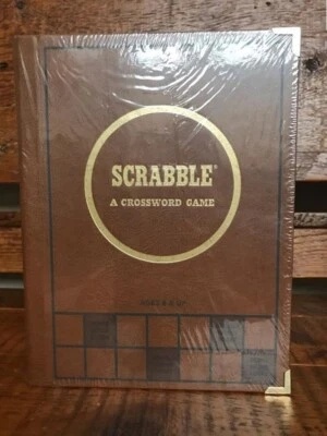 SCRABBLE LIBRARY CLASSIC EDITION GAME  FACTORY SEALED - Image 1 of 3