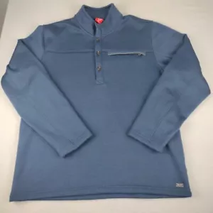 Suéter Forrado de Vellón Deportivo Eastern Mountain Para Hombres XL Botón Pullover Cuello Simulado - Imagen 1 de 10