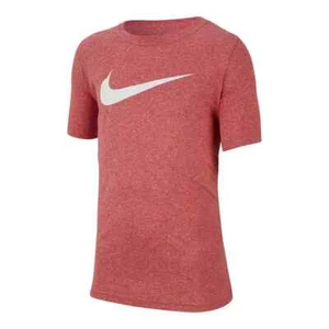 Nike Boy's Graphic T-shirt AR5307 Short-Sleeved Top Red Size Large - Picture 1 of 2