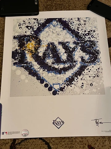 Rare 2015 Tampa Bay Rays poster - artist Timothy Raines (Legendary SportsPrints) Cover