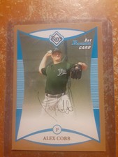2008 Bowman Prospects Gold Alex Cobb Tampa Bay Rays #BP44