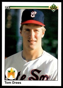 1990 Upper Deck Star Rookie #3 Tom Drees Rookie Chicago White Sox