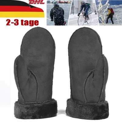 Winter Handschuhe Winddicht Skihandschuhe Warme Fäustlinge Unisex Handschuhe Neu - Bild 1 von 4