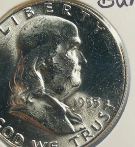 1955 Bugs Bunny Franklin Half Dollar Coin Scratched ￼ - Picture 1 of 3