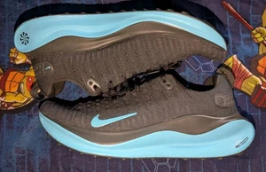 Size 9 Mens Nike ReactX Infinity Run 4 Anthracite Baltic Blue DR2665-008 NWOB - Picture 1 of 11