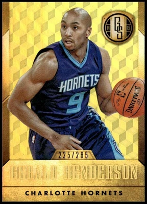2014-15 Panini Gold Standard #22 Gerald Henderson #/285 E1 - Image 1 of 2