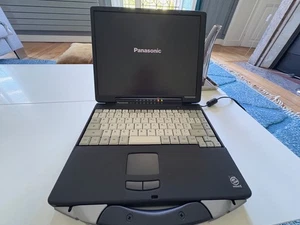 Panasonic Toughbook CF-71 rugged vintage laptop Pentium II 64 MB RAM tested - Photo 1/21