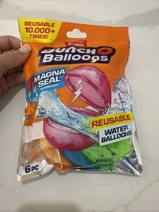 Bunch O Ballons wiederverwendbare Wasserballons 6er Pack von ZURU NEU magna seal tech - Bild 1 von 8