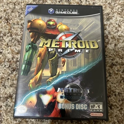 Nintendo Metroid Prime Game with Bonus Metroid Prime 2 Game - Image 1 of 4