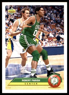 Robert Parish 1992-93 Upper Deck #BT9 Celtics NBA READ FREE SHIP AutographDen - Image 1 of 2