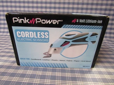 Tijeras eléctricas inalámbricas Pink Power para manualidades, acolchados, costura ENVÍO GRATUITO. Foto 1 de 4