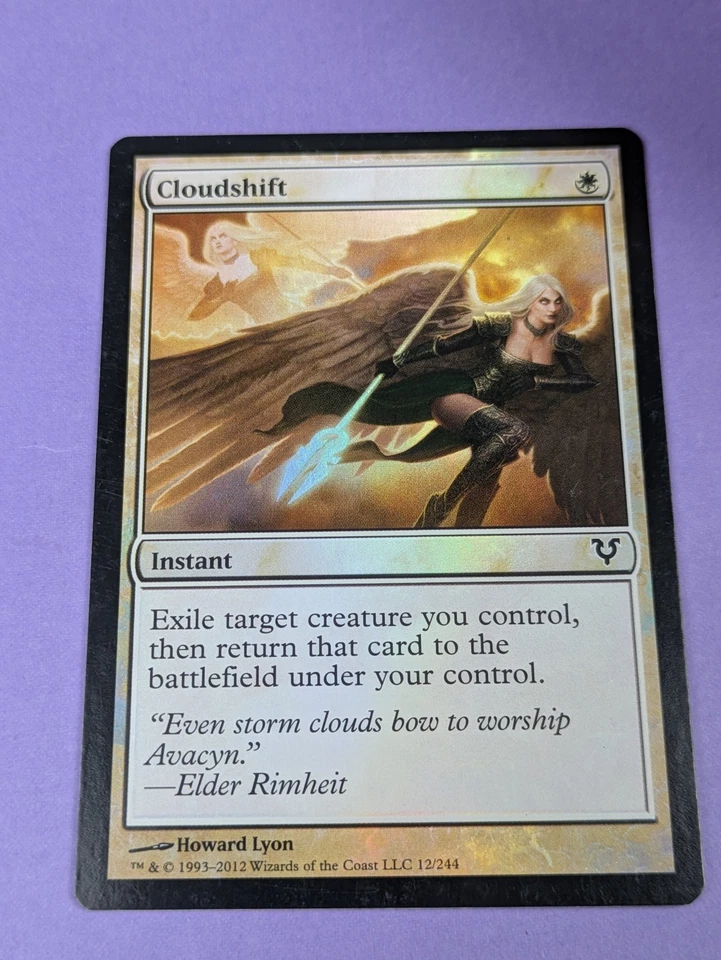 MTG Magic: Avacyn Restored: Cloudshift Foil #12/244 Common - NM - Image 1 of 2