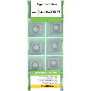 10 WALTER CCMT 120412-RM4 - Grade WSM20S CNC Turning Coated Carbide Inserts - Picture 1 of 13
