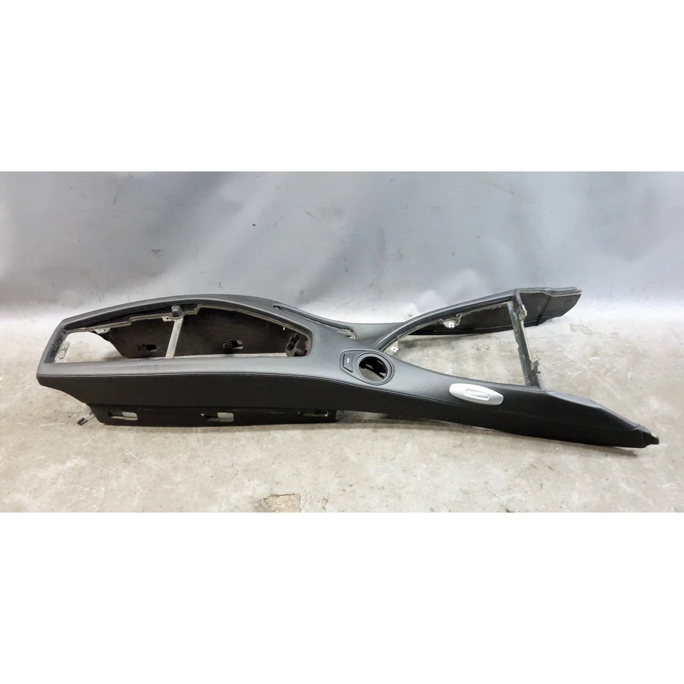 BMW 06-08 E63 E64 M6 All Leather Center Console Assembly Panel Black OEM - Image 1 of 4
