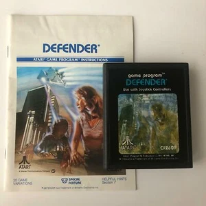 Cartucho y manual de juego original DEFENDER Atari 2600 CX2609 - Imagen 1 de 1