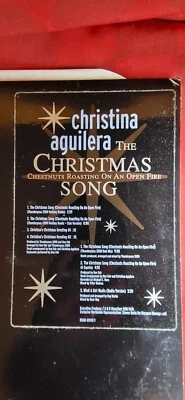 CHRISTINA AGUILERA “THE CHRISTMAS SONG” DANCE REMIXES 1999  12” RED VINYL Foto 1 de 4