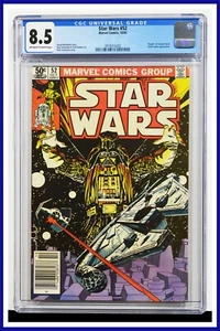 Star Wars #52 CGC Graded 8.5 Marvel October 1981 Newsstand Edition Comic Book. - Picture 1 of 2
