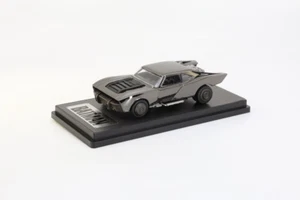 Tiny AWESOMEISM 1/64 The Batman Batmoible Negro Cromo Sin Iluminaciones - Imagen 1 de 7
