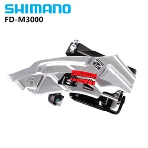 Shimano Acera FD-M3000 3X9 Speed Front Derailleur Silver 34.9mm Dual Pull MTB - Picture 1 of 8