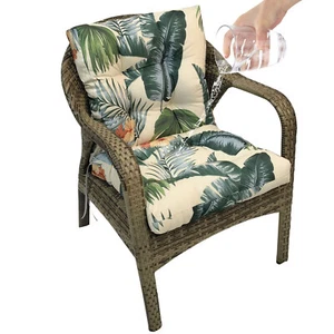 Outdoor Chair Cushion Anti-slide Waterproof Armchair Seat Pad for Garden Patio - Picture 1 of 8