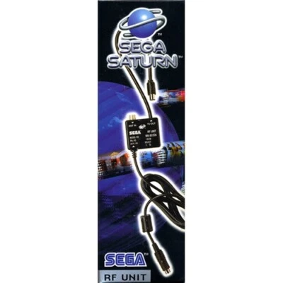 Sega Saturn RF UNIT (PAL) NEW SCART / RGB AV Component (Model MK-80306) - Image 1 of 3