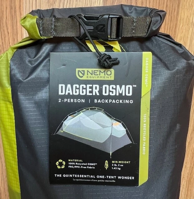 Nemo Dagger Osmo 2 Person Backpacking Tent - Green