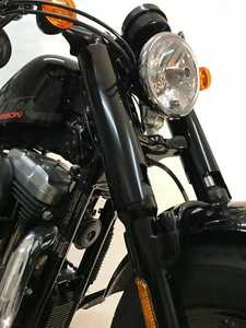 BATRIDE Gabelcover Harley Davidson Sportster 48 2010-2015 schwarz matt - Bild 1 von 4