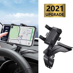 Universal Car Phone Holder Mount 360 Degree Rotation Dashboard Cell Phone Holder - Picture 1 of 7