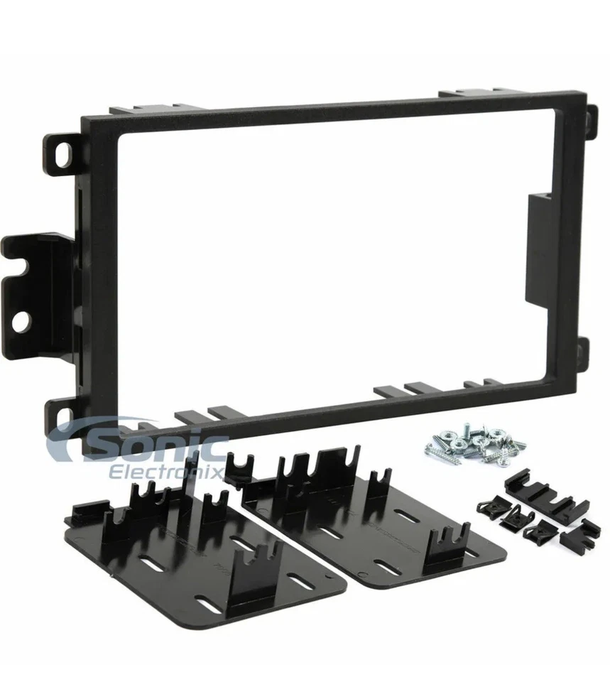 Kit de tablero doble DIN Scosche GM1590DDB para Select 1992 - Up GM, Honda, Isuzu Foto 1 de 2