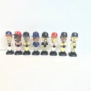 2002-03 Upper Deck Fotoball Mini Bobble Head Figure Lot of 9 good condition - Picture 1 of 5