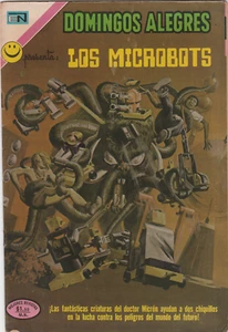 DOMINGOS ALEGRES 960 LOS MICROBOTS OCTUBRE 1972 NOVARO MEXICAN COMIC - Picture 1 of 1