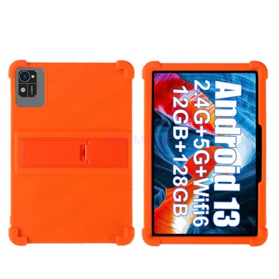 Funda protectora de silicona suave con soporte incorporado para tablet Xgody de 10 pulgadas Android 13 Foto 1 de 4