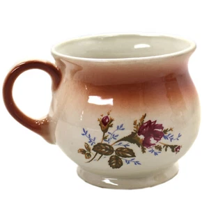 Mug 0.35 L - Ceramic Cup - Tea & Coffee Mug with Roses Motif - Picture 1 of 4