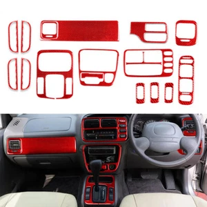 Interior Cover Trim Kits For Suzuki Grand Vitara For Chevrolet Tracker Red RHD - Picture 1 of 8