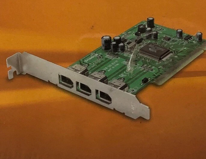 D-LINK DFW-500 3PORT FIREWIRE PCI DESKTOP ADAPTER - Immagine 1 di 3