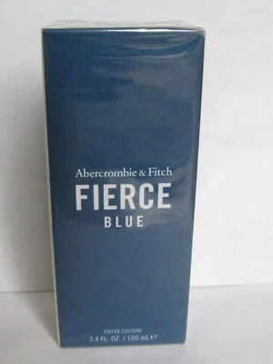 FIERCE BLUE por ABERCROMBIE & FITCH 3,4 oz 100 ml AEROSOL DE COLONIA HOMBRES NUEVO SELLADO A&F Foto 1 de 4