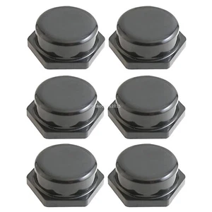 6x NMO HAM Radio Antenna Mount Cap W/ O Ring Seal Dust Weather Rain Proof Cover - Zdjęcie 1 z 6