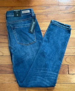 NEU BLANK NYC The Reade Crop Damen 30 (30x26) Skinny Jeans Blau Stretch Denim - Bild 1 von 7
