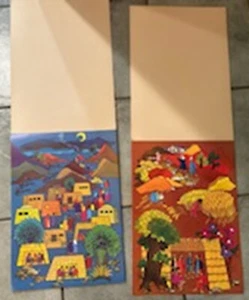 Lot of 11 Old Testament Bible Story / School School Large Posters tearoff pads - Picture 1 of 9