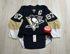 NHL Pittsburgh Penguins Sidney Crosby 2014-15 Game worn Jersey Size 56