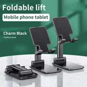 Foldable Telescopic Phone Holder: Multi-functional stand for desktop or bedside - Picture 1 of 14