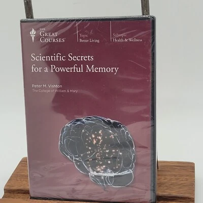 Sealed New The Great Courses Scientific Secrets For A Powerful Memory DVD - Image 1 of 3