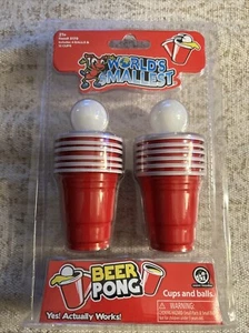 Worlds Smallest Beer Pong Game - Picture 1 of 2