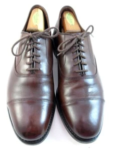 Allen Edmonds "PARK AVENUE" Cap-Toe Oxford-Schuhe 9 D Mahagoni Made in USA (389N) - Bild 1 von 12