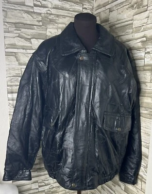 Chaqueta de moto Napoline Outfitters-usada hecha a mano para hombre talla M Foto 1 de 4