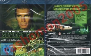 Blu-ray SOYLENT GREEN (1973) Charlton Heston Leigh Taylor-Young Region B/2 NEW - Picture 1 of 1