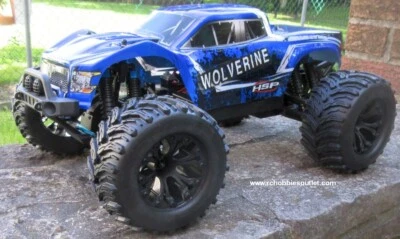 Wolverine Pro RC caminhão elétrico sem escovas 1/10 4WD LIPO 2,4G 1 ano de garantia - Imagem 1 de 4