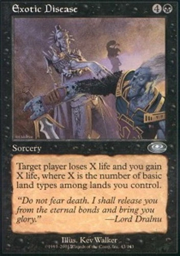 Exotic Disease - Planeshift #43/143 MTG Magic The Gathering - Image 1 of 1
